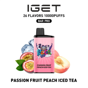 IGET Bar Pro 10000 Puffs-Passion fruit peach iced tea