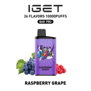 IGET Bar Pro 10000 Puffs-Raspberry grape
