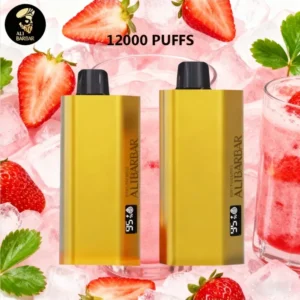 Alibarbar TEQ 12000 PUFFS-STRAWBERRY BUBBLEGUM