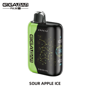 GIGABAR PULSE X 25000 PUFFS-sour apple ice