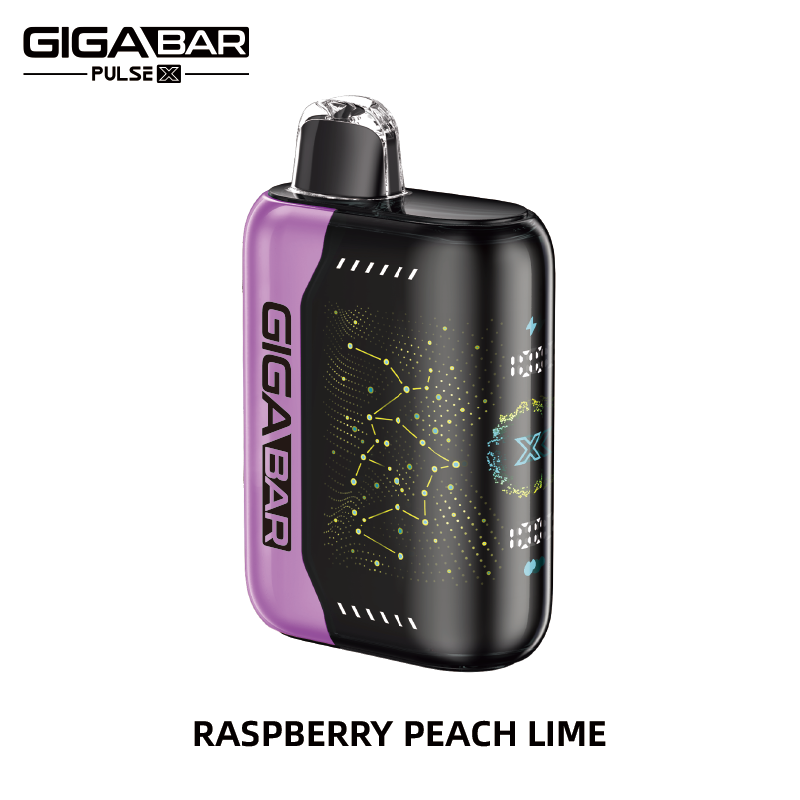 GIGABAR PULSE X 25000 PUFFS-Raspberry peach lime