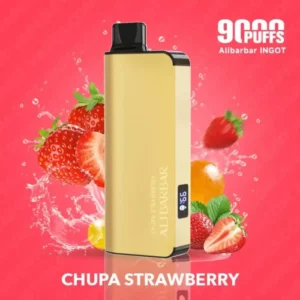 Alibarbar 9000 Puffs-Chupa chups strawberry