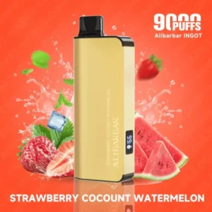 Alibarbar 9000 Puffs-Strawberry coconut watermelon
