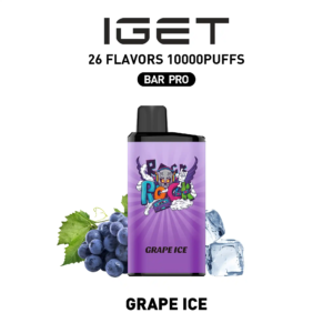 IGET Bar Pro 10000 Puffs-Grape ice