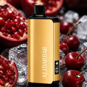 Alibarbar Ltd 9000 Puffs-Pomegranate Cherry