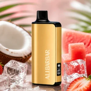Alibarbar Ltd 9000 Puffs-Strawberry coconut watermelon