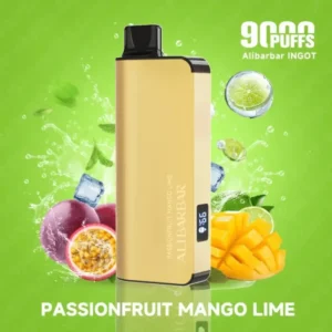 Alibarbar 9000 Puffs-Passionfruit Mango lime