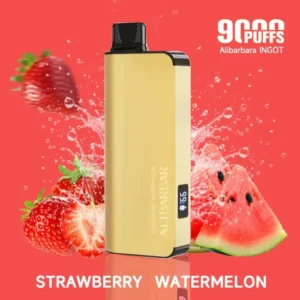 Alibarbar 9000 Puffs-Strawberry watermelon
